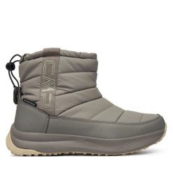 Śniegowce CMP. Brązowe śniegowce CMP, bez wzorów, bez zapięcia. Za 479.99 zł.