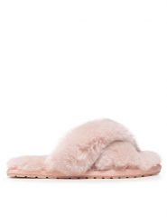 EMU Australia Kapcie Mayberry Frost W12013 Różowy. Czerwone kapcie Emu Australia, bez wzorów, ze skóry. Za 189.99 zł.