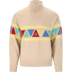 Bluza z kapturem wiatrówka SOS Uni knit. Białe bluzy SOS, na zimę, s, bez wzorów, z materiału, klasyczne, bez ramiączek, z kapturem. Za 707.00 zł.