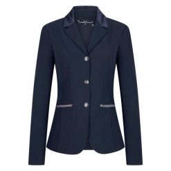Damska kurtka jeździecka Imperial Riding Vive Capone. Niebieskie kurtki IMPERIAL RIDING, l, bez wzorów, z materiału, bez kaptura. Za 729.90 zł.