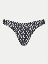 HUGO Dół od bikini Monogram 50534946 Czarny. Czarne bikini Hugo, bez wzorów, z syntetyku. Za 139.99 zł.