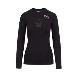 Longsleeve termoaktywna biegowa damska X-Bionic Invent 4.0 Run Speed. Czarne bielizna termoaktywna damska XBIONIC, bez wzorów, bez ramiączek, rowerowe. W wyprzedaży za 445.20 zł.
