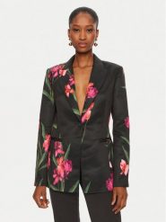 Ted Baker Marynarka 276306 Czarny Regular Fit. Czarne marynarki i żakiety Ted Baker, bez wzorów, z syntetyku, bez ramiączek. Za 1,409.00 zł.