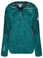 Geographical Norway Kurtka polarowa "Upalood" w kolorze ciemnozielonym rozmiar: XXL. Zielone kurtki Geographical Norway, xxl, bez wzorów, z polaru, bez kaptura. Za 109.52 zł.