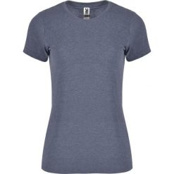 T-shirt Damski Dwutonalny Z Krótkim Rękawem Fox. Niebieskie t-shirty ROLY, s, bez wzorów, sportowe, bez kołnierzyka, bez ramiączek. Za 37.99 zł.