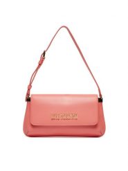 LOVE MOSCHINO Torebka JC4058PP1MLO0464 Koralowy. Pomarańczowe torebki klasyczne Love Moschino, bez wzorów, ze skóry, bez dodatków. Za 369.99 zł.