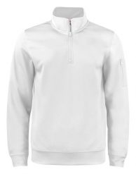 Clique Basic Active Half Zip Bluza – White. Białe bluzy CLIQUE, m, bez wzorów, bez kaptura. Za 172.64 zł.