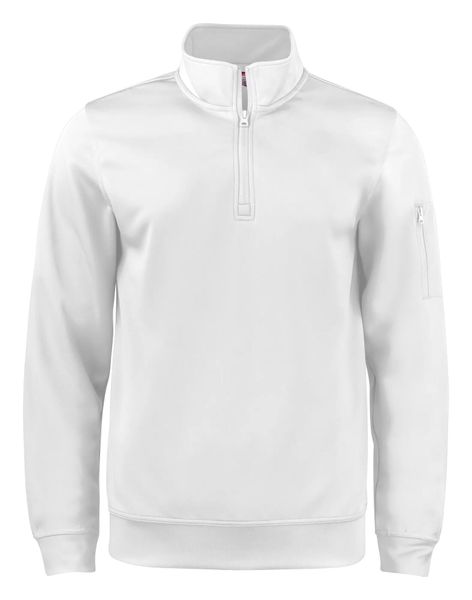 Clique Basic Active Half Zip Bluza – White. Białe bluzy CLIQUE, m, bez wzorów, bez kaptura. Za 172.64 zł.