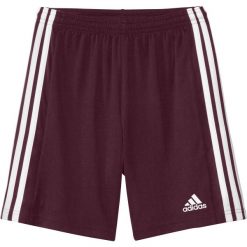 Spodenki piłkarskie dla dzieci adidas Squadra 21 Short. Białe szorty adidas, bez wzorów, sportowe. Za 69.00 zł.