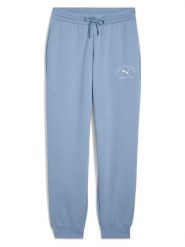 Puma Spodnie dresowe w kolorze błękitnym rozmiar: S. Niebieskie spodnie dresowe Puma, bez wzorów, z dresówki. Za 135.81 zł.