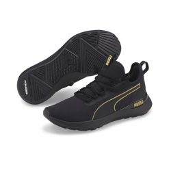 Buty do chodzenia damskie Puma PURE XT WNS. Czarne buty treningowe Puma, bez wzorów, z gumy, bez zapięcia, na fitness i siłownię. Za 337.00 zł.