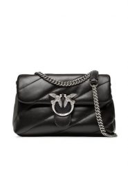 Pinko Torebka Love Classic Puff Cl PE 23 PLTT 100038 A0F2 Czarny. Czarne listonoszki Pinko, bez wzorów, ze skóry, bez dodatków. Za 1,689.00 zł.