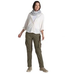 Szalik Nosilife Unisex Dla Dorosłych Infinity II W Paski. Brązowe szaliki i kominy Craghoppers, bez wzorów, z bawełny. Za 108.99 zł.