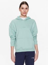 New Balance Bluza Athletics Nature WT23554 Zielony Oversize. Zielone bluzy New Balance, xl, bez wzorów, z bawełny, bez kaptura. Za 269.99 zł.