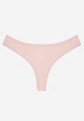 Różowe Majtki Typu Stringi z Bawełną Asoia. Czerwone stringi Born2be, bez wzorów, z bawełny. Za 7.99 zł.