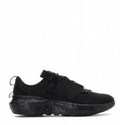 Buty treningowe unisex Nike Crater Impact. Czarne buty treningowe Nike, bez wzorów, z gumy, bez zapięcia, na fitness i siłownię. Za 487.00 zł.