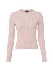 Franco Callegari Sweter z dzianiny Kobiety Bawełna różowy, XXL. Czerwone swetry Franco Callegari, xxl, bez wzorów, z bawełny, klasyczne, bez ramiączek. Za 249.95 zł.