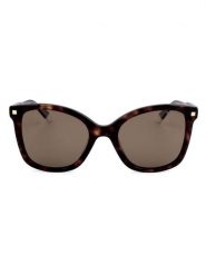 Polaroid Damskie okulary przeciwsłoneczne w kolorze brązowo-jasnobrązowym rozmiar: 53. Brązowe okulary przeciwsłoneczne Polaroid, bez wzorów, z tworzywa sztucznego, szklane. Za 174.95 zł.