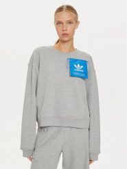 Adidas Bluza Ksenia IW5666 Szary Loose Fit. Szare bluzy adidas, m, bez wzorów, z bawełny, bez kaptura. Za 249.99 zł.