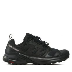 Buty do biegania Salomon. Czarne buty do biegania Salomon, bez wzorów, bez zapięcia, do biegania. Za 359.99 zł.
