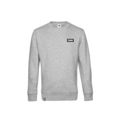 Bluza z naszywką logo 226ERS. Szare bluzy 226ERS, na zimę, z aplikacjami, bez ramiączek, bez kaptura. Za 372.00 zł.