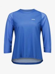 Bluza rowerowa damska POC Motion Air 3/4 Jersey. Niebieskie bluzy POC, l, bez wzorów, z jersey, eleganckie, bez ramiączek, bez kaptura. Za 280.49 zł.