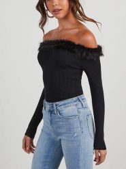Milan Kiss Sweter w kolorze czarnym rozmiar: XL. Czarne swetry Milan Kiss, xl, bez wzorów, ze splotem, bez ramiączek. Za 110.55 zł.