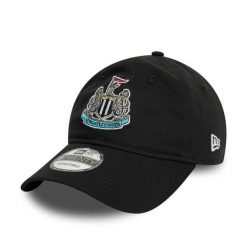 Czapka bejsbolowa Newcastle United Core 9Twenty. Czarne czapki z daszkiem New Era, bez wzorów. Za 142.50 zł.
