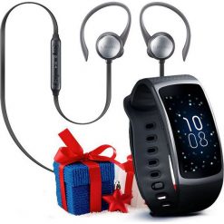 Smartband Samsung Gear Fit 2 (size L) + Level Active Earphone (EO-BG930CB+SM-R3600DAA). Czerwone smartbandy marki Garett. Za 1,110.23 zł.