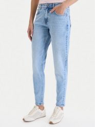Beverly Hills Polo Club Jeansy W126-BHLTR-1002-22D Niebieski Slim Fit. Niebieskie jeansy Beverly Hills Polo Club, bez wzorów, z bawełny. Za 179.99 zł.