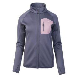 Bluza damska Elbrus Nomi Wo's - fioletowa, Rozmiar S. Fioletowe bluzy bez kaptura ELBRUS, m, z aplikacjami, z elastanu, bez kaptura. Za 244.99 zł.