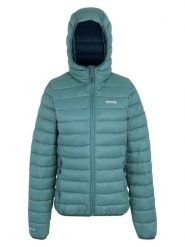 Regatta Kurtka pikowana "Marizion" w kolorze turkusowym rozmiar: 40. Niebieskie kurtki Regatta, bez wzorów, bez kaptura. Za 173.99 zł.