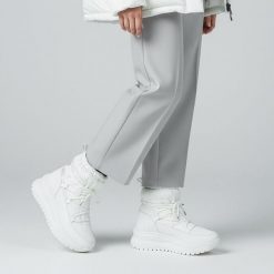 Białe Śniegowce Filippo Ciepłe Buty Damskie Na Platformie. Białe śniegowce Filippo, bez wzorów, z jeansu, bez zapięcia. Za 159.00 zł.