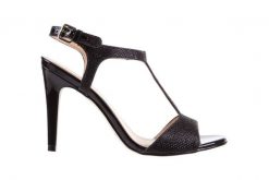 Sandały Bayla-065 1388176 Col Preto, Czarny, Skóra naturalna - 40. Czarne sandały Bayla, bez wzorów, ze skóry, eleganckie, bez obcasa, na obcasie, bez zapięcia. W wyprzedaży za 89.10 zł.