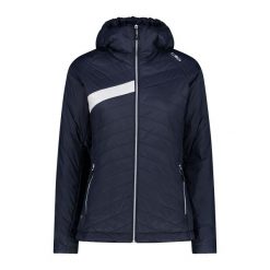 Ultralekka kurtka damska CMP. Czarne kurtki CMP, bez wzorów, z puchu, sportowe, bez kaptura. Za 511.00 zł.