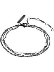 Liebeskind Bransoletka z elementami ozdobnymi rozmiar: onesize. Czarne bransoletki Liebeskind, ze stali. Za 162.87 zł.