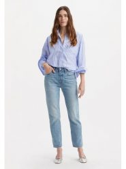 Levi's Dżinsy "501" - Regular fit - w kolorze błękitnym rozmiar: W24/L26. Niebieskie jeansy Levi's, l, z aplikacjami, klasyczne. Za 263.53 zł.
