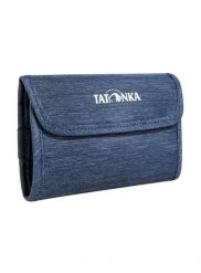 Portfel Tatonka Money Box - navy. Niebieskie portfele Tatonka, bez wzorów. Za 75.80 zł.