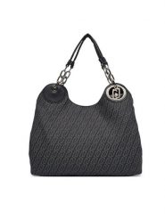 Liu Jo Torebka M SATCHEL AF6024 T378A Czarny. Czarne torebki klasyczne Liu Jo, bez wzorów, ze skóry, bez dodatków. Za 679.99 zł.