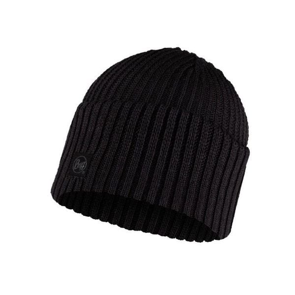 Czapka Buff Knitted Hat Kesha. Czarne czapki zimowe Buff, bez wzorów, z dzianiny. Za 109.99 zł.