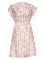 MOSS COPENHAGEN Sukienka "Isadora" w kolorze jasnoróżowym rozmiar: XS. Różowe sukienki Moss Copenhagen, xs, bez wzorów, bez kołnierzyka, bez ramiączek, mini. Za 158.47 zł.