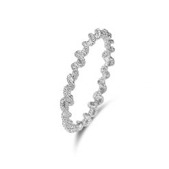 Violet Hamden Pierścionek Violet Hamden Sisterhood Twisted Lunar - 925 sterling silver Pierścionki 1 ct Damski. Szare pierścionki Violet Hamden. Za 209.99 zł.