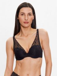 Chantelle Biustonosz z fiszbiną Day To Night C15F70 Czarny. Czarne biustonosze Chantelle, bez wzorów, z syntetyku. Za 429.99 zł.