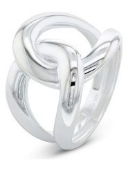 DI GIORGIO Srebrny pierścionek rozmiar: 58. Szare pierścionki DI GIORGIO, srebrne. Za 130.99 zł.