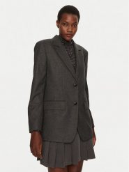 Hugo Marynarka Areota 50525200 Szary Regular Fit. Szare marynarki i żakiety Hugo, bez wzorów, z syntetyku, bez ramiączek. Za 1,499.00 zł.