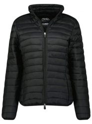 Geographical Norway Kurtka pikowana "Dafne" w kolorze czarnym rozmiar: XXL. Czarne kurtki Geographical Norway, xxl, bez wzorów, bez kaptura. Za 121.51 zł.