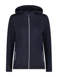 CMP Kurtka polarowa w kolorze granatowym rozmiar: 34. Niebieskie kurtki CMP, bez wzorów, z materiału, bez kaptura. Za 117.17 zł.