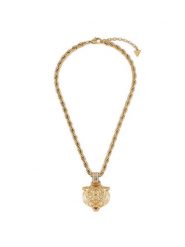 Guess Naszyjnik JUBN01 355JW Złoty. Żółte naszyjniki Guess, z tworzywa sztucznego, złote. Za 239.99 zł.