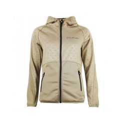 Kurtka damska Peak Mountain Polarshel Amonwz. Brązowe kurtki Peak Mountain, bez wzorów, sportowe, bez kaptura. W wyprzedaży za 183.00 zł.