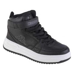 Trampki Damskie Draydon. Czarne trampki Kappa, bez wzorów, z gumy, bez zapięcia. Za 206.99 zł.